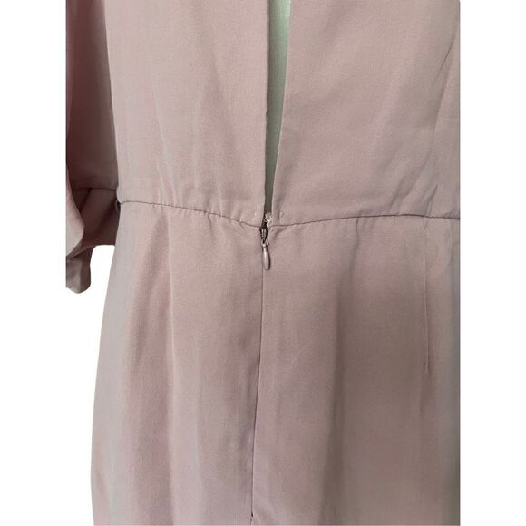 DO+BE Mauve V-Neck Dress - Women’s XL NEW - Picture 7 of 9
